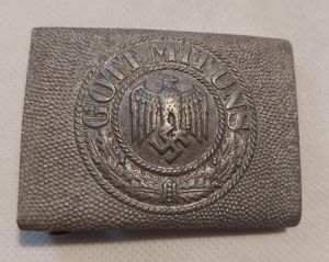 Army alloy belt buckle