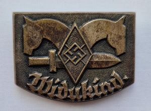 Hitler Youth Widukind tinnie by Hoffstätter Bonn.