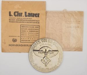 Rare NSFK non portable award with both inner and outer …