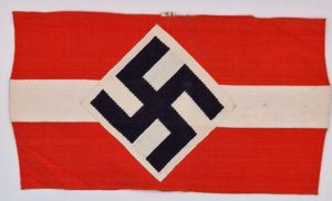 Early mint Hitler Youth armband with RZM label and retailers …