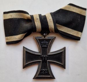 Rare 1914 Iron Cross Second Class on Women's bow by …