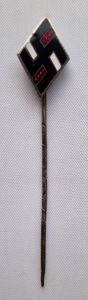 Studentenbund membership enamel stickpin by Deschler und Söhn mm RZM …
