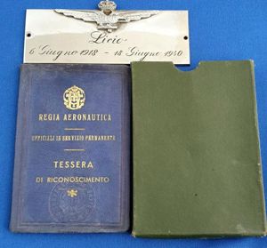 Italian Regia Aeronautica officer grouping