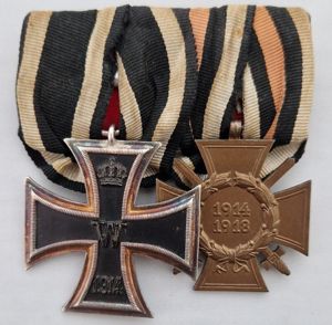 REDUCED !!! Court mounted 1914 Iron Cross Second Class and …