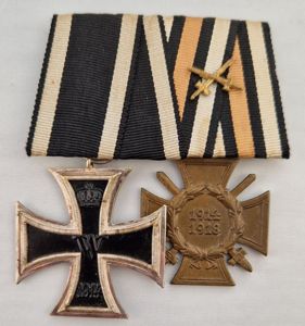 REDUCED !!! Court mounted 1914 Iron Cross Second Class and …