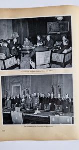 REDUCED Adolf Hitler 1936 cigarette card album.