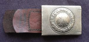 Reichswehr Buckle and Tab