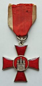 Hamburg Hanseatic Cross.