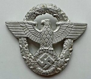 2nd Pattern Police visor cap badge