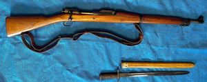 Springfield Model 1903 Rifle with bayonet.