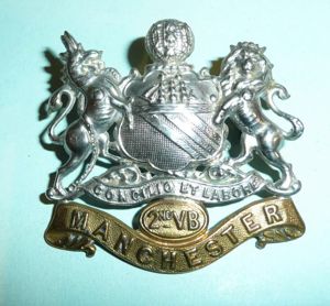 2nd Volunteer Battalion (VB) The Manchester Regiment Other Ranks Cap …