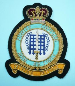 Royal Air Force RAF Fighter Command Queen's Crown Bullion Blazer …