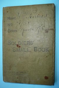 Edwardian British Army Soldiers Small Book (Army Form B50) - …