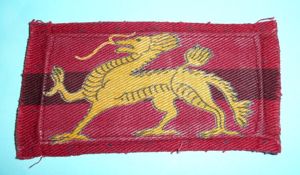 British HQ Land Forces Hong Kong Formation Sign Flash Patch …