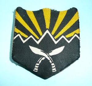 Post Indian Independence - Assam Rifles Printed Formation Sign Patch …
