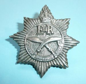 Gurkha ASC (Army Service Corps) Cast White Metal Cap Badge, …