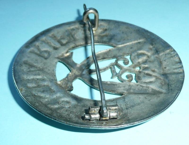 7th Duke of Edinburgh's Own Gurkha Rifles Piper's Plaid Brooch — image 4