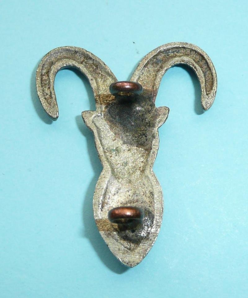 British India - Gilgit Scouts White Metal Cap Badge — image 4