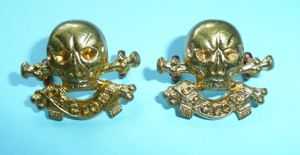 17 / 21st Lancers Other Ranks Die Cast Gilded Pair …