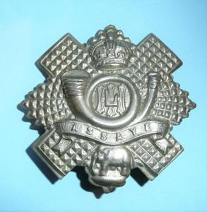 Highland Light Infantry (HLI) Other Ranks White Metal Glengarry Cap …