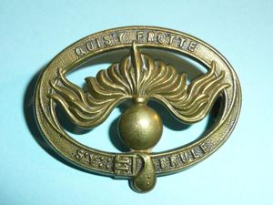 WW2 9th Battalion Royal Tank Regiment (RTR) Gilding Metal Brass …