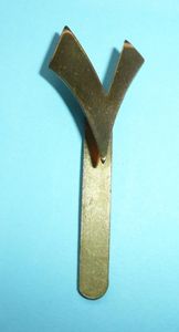 7th KAR Kings African Rifles Arabic Numeral Cap Badge - …