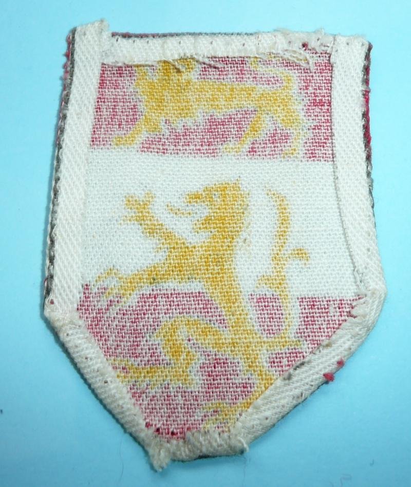 Cold War XX1 21st (Northern) Corps (TA) Printed Cloth Formation Sign Flash Designation Patch Badge - Facing Right — image 2