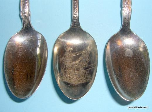 Three Boer War Patriotic Spoons, Kitchener, Roberts, Royal Naval Brigade — image 2