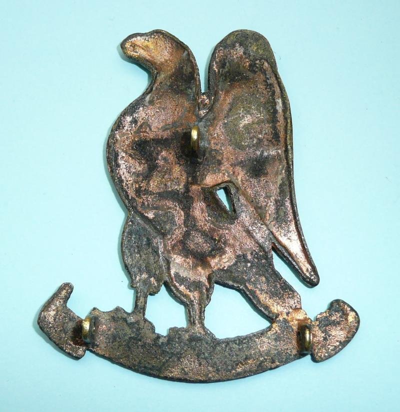 WW1 Indian Princely State Forces (Jodhpur) - The Maharaja of Jodhpur 1st & 2nd Lancers Large Cast Brass NCO's Arm Badge - Battle Honour - Marwar — image 3