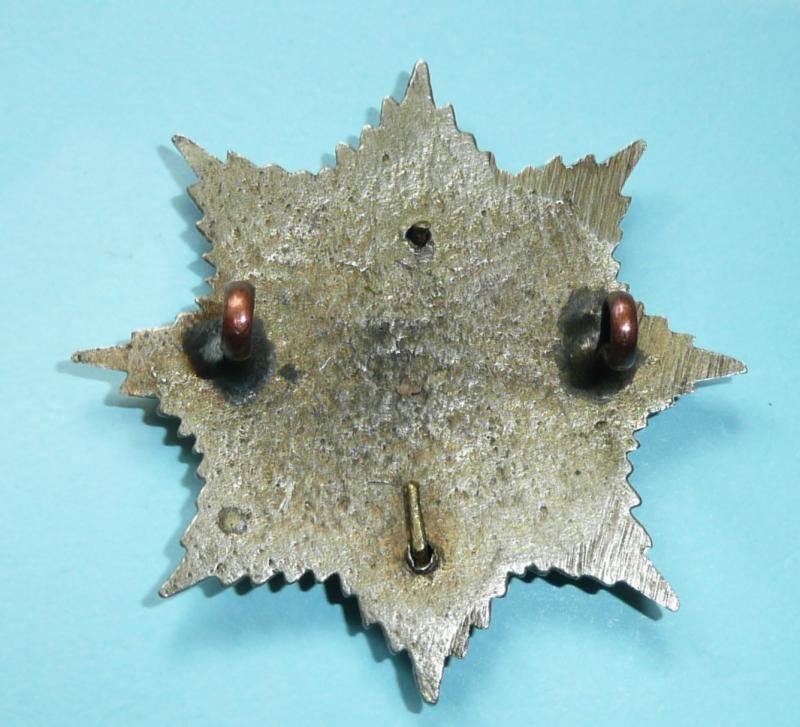 Indian Auxiliary (Volunteer) Army - Assam Valley Light Horse (AVLH) Bi-Metal Cap Badge — image 2