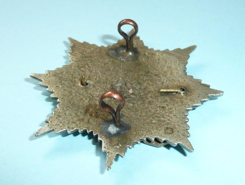 Indian Auxiliary (Volunteer) Army - Assam Valley Light Horse (AVLH) Bi-Metal Cap Badge — image 3