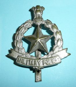 Indian Army Military Police cap badge, post Independence 1947