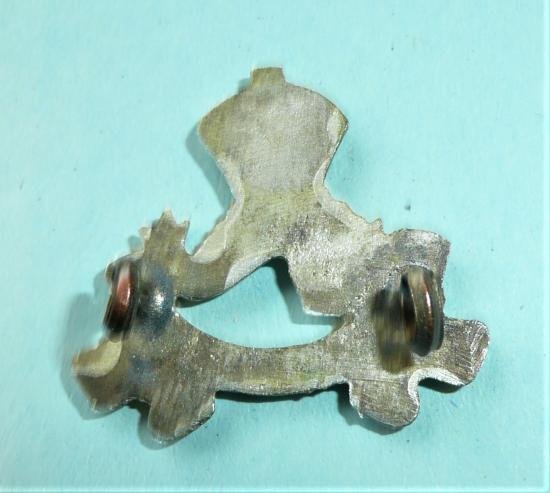 Indian Auxiliary Force (AFI) East Coast (Volunteer) Battalion Officers Frosted Silver Badge — image 3