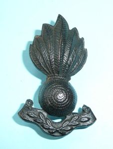 Royal Artillery Territorial Officer's OSD Collar Badge