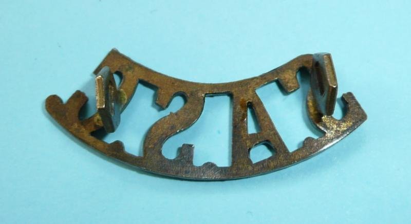 SASC Small Arms School Corps Brass Shoulder Title — image 3