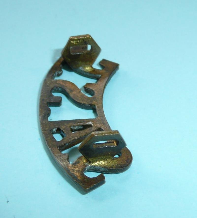 SASC Small Arms School Corps Brass Shoulder Title — image 5