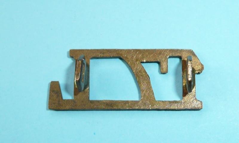 17 Lancers (Duke of Cambridge's Own) Brass Shoulder Title — image 3