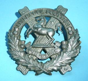 10th (Territorial) Battalion (Liverpool Scottish) The King's Liverpool Regiment White …