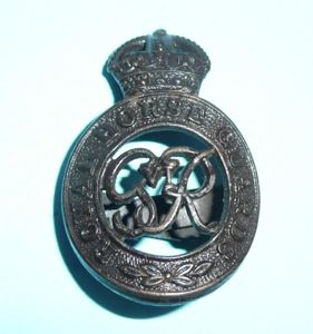 WW2 Royal Horse Guards (The Blues) Bronze GVI Cap Badge …