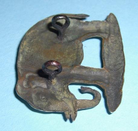 19th Royal Hussars (Queen Alexandra 's Own ) NCO 's White Metal Arm Badge — image 5