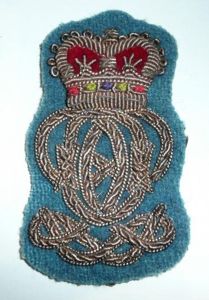 QOH (Queens Own Hussars) NCOs Bullion Arm Badge QEII Pattern …