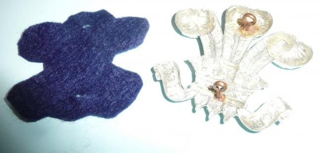 The 12th Royal Lancers ( Prince of Wales's) NCO's White Metal Arm Badge — image 3