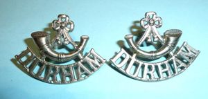 Durham Light Infantry (DLI) Pair of White Metal Other Ranks …