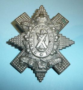 9th Battalion (Glasgow Highlanders) Highland Light Infantry (HLI) White Metal …