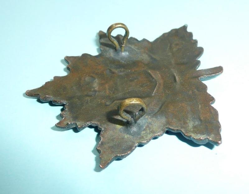 WW1 Canada - 27th Battalion (City of Winnipeg) Canadian Expeditionary Force (CEF) Bronze Cap Badge — image 4