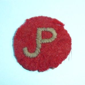 WW2 54th (East Anglian) Infantry Division Embroidered Felt Cloth Formation …
