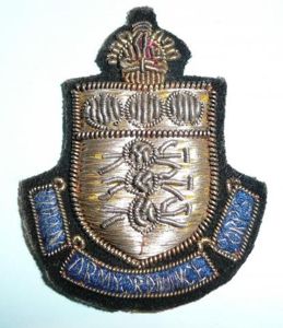 Indian Army WW2 - Indian Ordnance Corps Officers Bullion Pre …