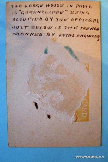 WW1 Bombardment of the Hartlepools 6th December 1914 Damage to Moor Terrace plus trench manned by the Royal Engineers — image 2