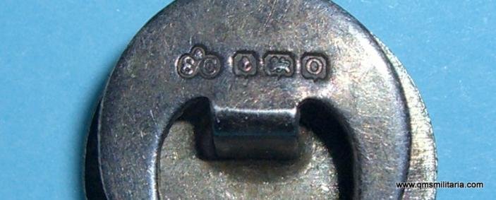 Hallmarked Silver Officer's Regular Army Reserve Mufti Buttonhole — image 3