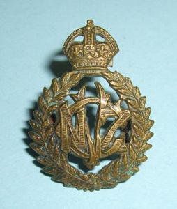 New Zealand Veterinary Corps Officers OSD Bronze Collar Badge - …